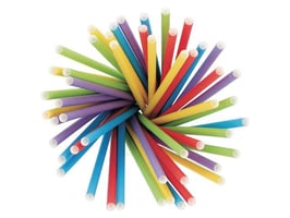 CONPAX Papieren rietjes, Assorti (pak 500 stuks)