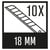 Copenhagen Pro Reservemessen Groot, 18 mm, (10 stuks)