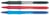 Balpen Bic soft feel grip clic medium zwart