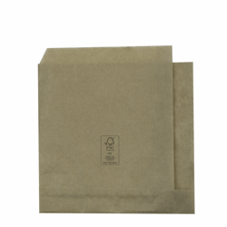FSC® papieren hamburgerzakje 15x16cm artikel afbeelding