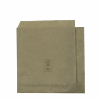 FSC® papieren hamburgerzakje 15x16cm