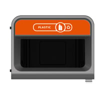 Configure Recyclingstation Plastic NL 125 ltr, Rubbermaid
