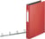 Ringband Esselte Vivida A4 4-rings O-mech 25mm PP rood