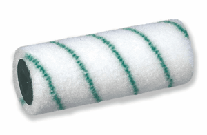 Verfrol standaard, 25 cm, nylon groene streep 11 mm, thermofusie