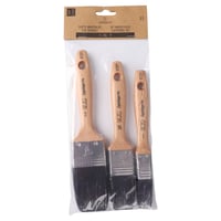 Copenhagen Pro Kwastenset KREX Platte kwast, maat 1-1,5-2, Synthetisch haar, FSC houten steel