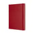 Notitieboek Moleskine XL 190x250mm lijn scarlet red
