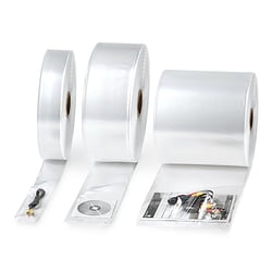 Buisfolie 700 mm breed, 40my. Transparant. Lengte 370 m artikel afbeelding