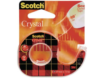 Scotch® 600 Plakband, 19 mm x 7,5 m, Helder Transparant (rol 7.5 meter)