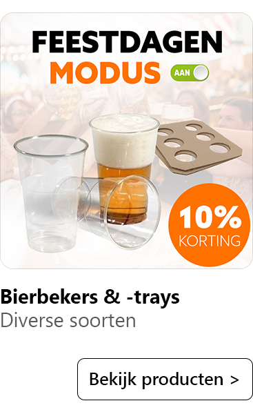 Bierbekers & -trays