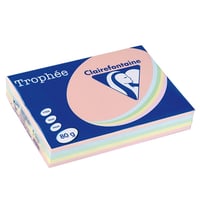 Clairefontaine Multifunctioneel Papier A4, 80 g/m², Assorti Pastel (pak 500 vel)