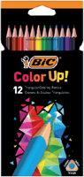 Kleurpotloden Bic Intensity assorti etui à 12 stuks