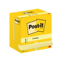 Memoblok Post-it Z-Note R350 76x127mm geel