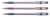 Balpen Pentel BK77 fijn rood