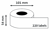 LABEL ETIKET QUANTORE 99014 54MMX101MM BADGE WIT artikel afbeelding