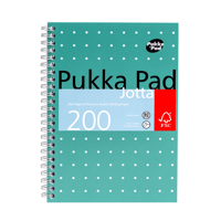 Notitieboek Pukka Jotta A5 lijn 200 pagina's 80gr groen