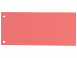 Staples Scheidingsstrook 105 x 240 mm, roze (pak 100 stuks)