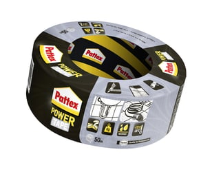 Plakband Pattex Power Tape 50mmx50m grijs artikel afbeelding