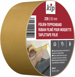 Kip 226 Tapijttape Folie - bruin, breedte 50 mm x lengte 25 m artikel afbeelding