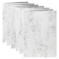 Correspondentiekaart Papicolor dubbel 105x148mm Marble grijs