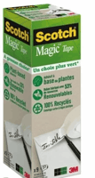 Plakband Scotch Magic 900 19mmx33m onzichtbaar mat 9 rollen
