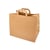 Tas IEZZY kraft papier 32x16x27cm bruin