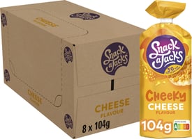 Rijstwafel Snack-a-Jacks cheese pak 104 gram