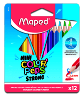 Kleurpotlood Maped Color'Peps Mini Strong set á 12 kleuren