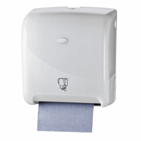 Euro motion Pearl WHITE handdoekautomaat Tear &Go voor Euro Motion handdoekrollen - Euro 431108