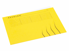 VOUWMAP SECOLOR A4 GEEL artikel afbeelding