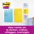 Memoblok Post-it 8645 Super Sticky 203x153mm assorti