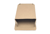 Brievenbusdoos A6 met zijklep, 155x110x26mm binnenmaat, bruin