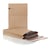 Paper mailer 250x350x50 (BxLxH) + 96mm Klep, Bruin 120 Gram