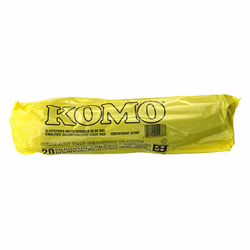Komo huisvuilzakken 60 x 80 met sluitstrips  (20) artikel afbeelding