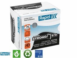 Nieten Rapid 9/10 gegalvaniseerd super strong 5000 stuks