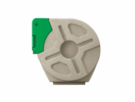 Leitz Etiket voor Icon Smart 12mmx10m, doorlopend, lengten van 28-910mm, wit plastic
