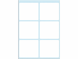 Etiket HERMA 3753 36x40mm wit 42 stuks