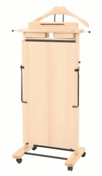 Broekenpers plus, kleur naturel hout, model VB 354000 artikel afbeelding