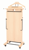 Broekenpers plus, kleur naturel hout, model VB 354000 artikel afbeelding
