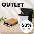 Verzendenveloppen met 50% korting