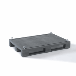 Pallet met C-profiel aan vier zijden opneembaar l x b = 1200x1000 mm, vanaf 3 stuks
