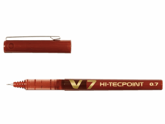 ROLLERPEN PILOT HI-TECPOINT V7 0.4MM ROOD artikel afbeelding