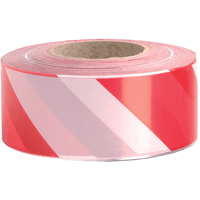 JSP Zebra tape w.7cm-rd/wit-500 m