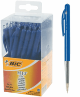 BALPEN BIC M10 CLIC M BLAUW (50 stuks)