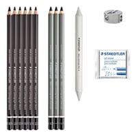 Houtskoolpotloodset Staedtler Design Journey 12-delig