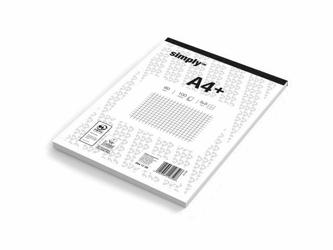 Schrijfblok A4 ruit 100 vel/pk5 artikel afbeelding