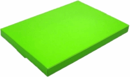 Brievenbusdoos A4+ 350x250x28mm Groen 650 grm Verpakt per 75 stuks artikel afbeelding