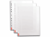 Staples Glasheldere showtas 0,055 mm, PP, 11-rings (pak 100 stuks) artikel afbeelding