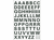 ETIKET HERMA 4158 LETTER 10MM TRANSPARANT artikel afbeelding