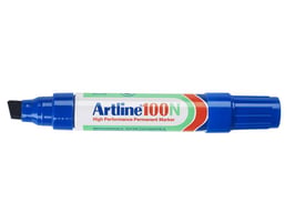 Artline 100N Permanente Marker, Beitelvormige Punt, 7,5 - 12,5 mm