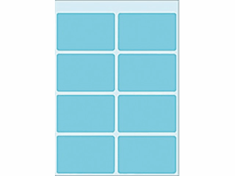 ETIKET HERMA 3693 25X40MM 40ST BLAUW artikel afbeelding
